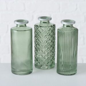 Vaas Adore set van 3 vazen: Prachtige decoratieve vazen voor een sfeervol interieur.