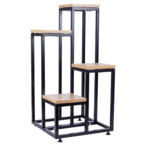 Stijlvolle metalen plantenstandaard 69cm: Verhoog je planten!