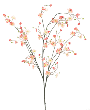 Tokyo Pink kunstbloesem, 133cm: prachtige bloesemtak voor decoratie.