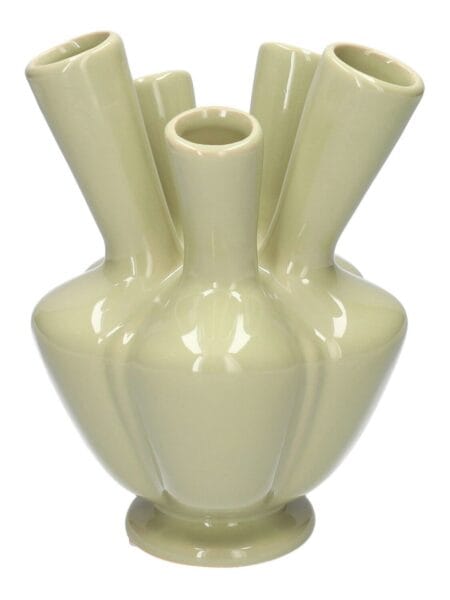 Groene vaas Talia, 21cm: Stijlvolle decoratie voor je interieur.